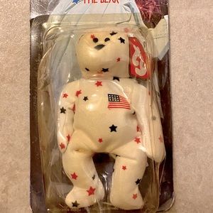 GLORY THE BEAR TY Teenie Beanie Baby RARE 1993